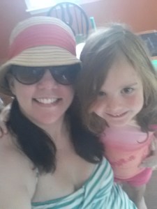 Nothing like a swimsuit selfie to prove your point.